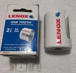 25434 Lenox One Tooth Rough Wood Hole Cutter "54MM" Usa. Fixed Price $22.49.