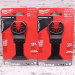 2X Milwaukee 49-25-1261 Open-lok 1-3/4 Titanium Enhanced Bi-metal Blade. Fixed Price $24.99.