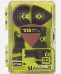 Ryobi 16 Pc Oscillating Multi-tool Blade Accessory Set Kit. Fixed Price $49.99.