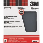 3M 99420 Wet/dry Sandpaper Sheets 9X11 400 Grit 25 Pack. Fixed Price $32.44.