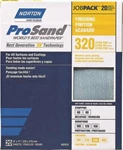 New Norton 02633 Pack (20) Extra Fine Aluminum Oxide Sandpaper, 320 Grit 3306727. Fixed Price $10.19.