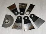 7PC Festool 204414 Osc 90MM Diamond Saw And Starlock Universal Blades. Fixed Price $69.00.