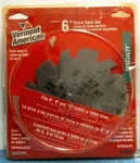 Vermont American Circular Saw Blades 6" Stacked Steel Dado Set (26741) Fs. Fixed Price $45.00.