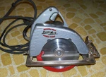 Vintage Millers Falls 600 Circular Power Saw, Steel Case, 6" Blade, Dyno-mite. Fixed Price $84.99.