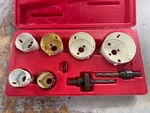 Blue Point Snap On 8PC Hole Saw Set LHS608B. Fixed Price $55.20.