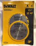 2 Pack Dewalt DW9053 5-3/8" X 78 Tooth Paneling & Vinyl Cutting Steel Saw Blade. Fixed Price $23.99.