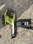 Ryobi P515 18V Cordless Reciprocating Saw, Battery, Charger And 3 Blades. Fixed Price $41.99.