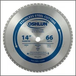 Oshlun SBFS-140066 14" X 66T Saw Blade 1-INCH Arbor For Stainless Steel. Fixed Price $189.99.