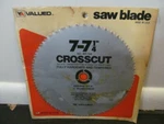 Vermont American Valued 7-7.25" Crosscut Saw Blade. Fixed Price $13.95.