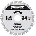 Rockwell 3-3/8" 24T Circular Saw Blade (for RK3501 Compact Only) (RW8684). Fixed Price $24.99.