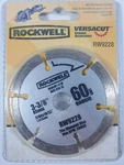 RW9228 Rockwell 3-3/8 Inch Diamond Grit Blade For Versacut Circular Saw. Fixed Price $19.97.