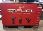 Milwaukee Electric Tools 3424-23 M12 Fuel 3-TOOL Combo Kit. Fixed Price $455.00.