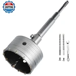 Grixlen 4-1/3 Inch 110MM Concrete Hole Saw With Sds Plus Shank Connecting Rod,. Fixed Price $54.53.