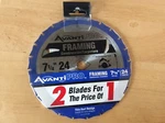 Avanti Pro Framing Circular Saw Blade Pc 7-1/4 24 Teeth New. Fixed Price $17.99.