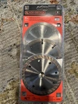 Black + Decker BDADIAM3PK Tile & Masonry Diamond 4" Saw Blades, 3-PIECE Set. Fixed Price $14.99.