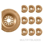 10 X 2-1/2" Carbide Oscillating Tool Blades Chicago Electric Multi Compatible. Fixed Price $54.95.