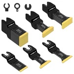 Amzbsaw 32PCS Titanium Oscillating Blades Metal Cutting, Multi Tool Black. Fixed Price $69.68.
