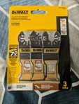 Dewalt 3-PACK Oscillating Blade Set DWA4206BM-3. Fixed Price $15.99.