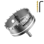 Mollom (3-5/16'' 84MM) Heavy Duty Carbide Hole Saw With 2 Pilot Drill Bits, H.... Fixed Price $27.79.