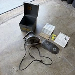 Rare Vtg Stanley Heavy Duty 7" Builders Saw H270-A With Case And Extra Blades. Fixed Price $40.00.