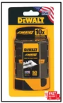 Dewalt Carbide Utility Knife Blades 50-PACK. Fixed Price $26.85.