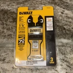 Dewalt Pack 1-1/4 In. Oscillating Blades DWA4258-3 Authentic. Fixed Price $24.99.