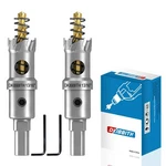 Dkibbith Tct Hole Saw Set, 2-PACK 13/16 21MM Heavy Duty Tungsten Carbide Tipp.... Fixed Price $34.86.
