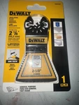 Dewalt DWA4283 1/8" General Purpose 3-SIDED Oscillating Blade. Fixed Price $10.99.