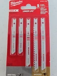 Milwaukee 49-22-1168 Universal Shank Metal/wood Cutting Jig Saw Blade Assortment. Fixed Price $16.95.