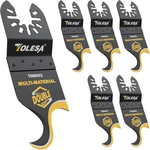 Oscillating Multi Tool Hook Knife 5PCS Saw Blades For Soft Materials Pvc. Fixed Price $24.59.