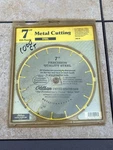 Nos Oldham 700-M 144-TOOTH Metal Cutting Blade 7". Fixed Price $9.99.