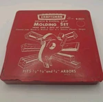 Craftsman Bench & Radial Saw Molding Head 6 Sets Of Cutters 9-3200 Vtg. Fixed Price $18.00.