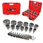 Hole Saw Kit Tungsten Carbide 5/8 To 3-15/16 Red Dashap 27PCS Drill Bits. Fixed Price $259.99.