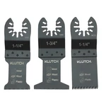 Klutch General Purpose Oscillating Cutting Set, 3-PC.. Fixed Price $14.49.