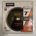 Ridgid 178MM High Rim Durable Dry Wet Cutting 7" Continuous Diamond Blade CT70CP. Fixed Price $24.99.