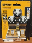 Dewalt 3-PACK Multiple Materials Oscillating Tool Blade DWA423SET. Fixed Price $17.99.