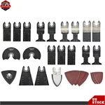 40 Oscillating Tool Accessories Kit Quick Release Saw Blades With Sandpaper New. Fixed Price $18.42.