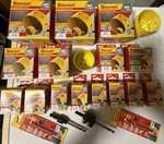 17 New Starrett Deep Cut Hole Saw Set 3/4 Up To 4-1/2 W/arbors And Pins. Fixed Price $150.00.