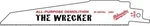 Milwaukee 48-00-5701 The Wrecker Blade, All Purpose Demolition. Fixed Price $16.62.