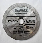 Dewalt Hp DW47350 Continuous Diamond Tile Blade, 3" X 3/8" Arbor. Fixed Price $15.99.
