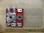 Vntg Craftsman 9-3200 Bench & Radial Saw Molding SET,INCOMPLETE,W/4 Cutter Sets. Fixed Price $17.99.