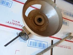 Vintage Craftsman Accra-arm 10" Radial Saw, Jig Attachment Nice. Fixed Price $80.00.