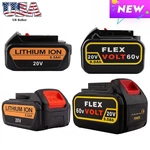 2PCS 20V/60V Battery DCB200 For Dewalt Max 9.0AH 8.5AH DCB600 DCB208. Fixed Price $34.99.