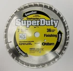 Oldham 725C436 7-1/4" X Tooth Carbide Saw Blade. Fixed Price $5.50.