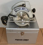 Porter Cable 346-1 Builders 6-1/2 Inch Circular Saw W/ Case. Fixed Price $200.00.