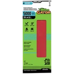 Gator Finishing Products 8330043 5000 Grit Premium Waterproof 1/3 Sanding Pad. Fixed Price $17.50.