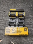 Dewalt Ratchet Tie-down Strap, 1.25 In. 12 Ft., 2-PK. DXBC18002. Fixed Price $25.00.