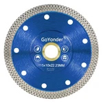 Goyonder 4.5 Inch Tile Blade, Super Thin Diamond Saw For Cutting Porcelain. Fixed Price $13.89.