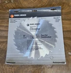 New Black & Decker 73-260 Contractor's 9" Chrome Plated Saw Blade Fast Cut Combo. Fixed Price $15.00.