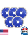 Shdiatool 4.5IN Diamond Saw Blade Pack Porcelain Tile Ceramic Granite Marble. Fixed Price $87.66.